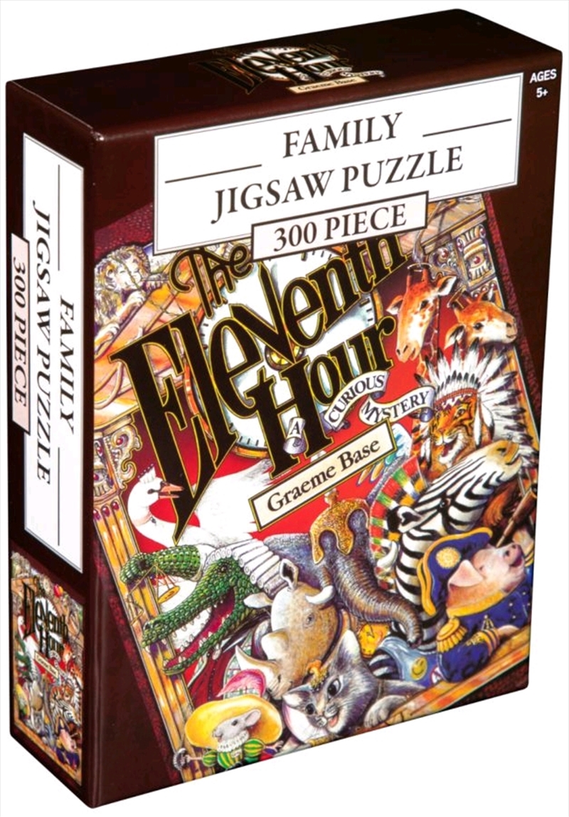 The Eleventh Hour - Book Cover 300 piece Family Jigsaw Puzzle | Merchandise