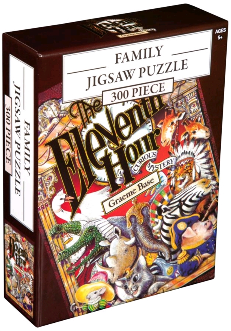 The Eleventh Hour - Book Cover 300 piece Family Jigsaw Puzzle/Product Detail/Art and Icons