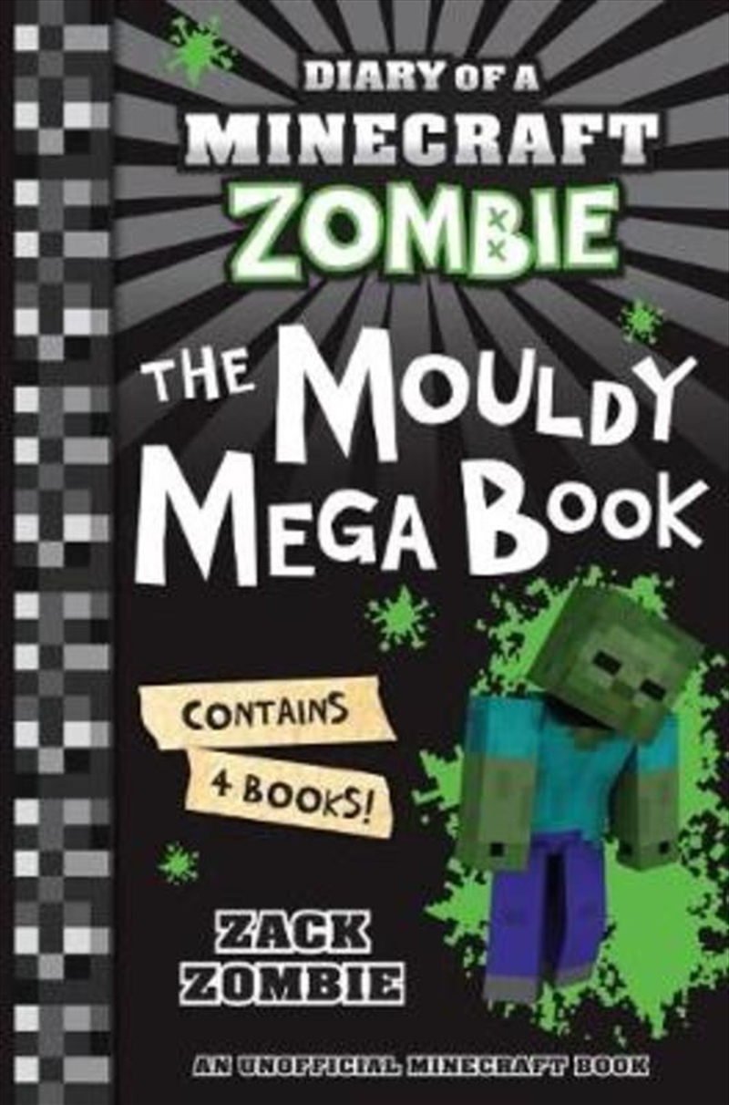 Diary Of A Minecraft Zombie Bindup #1-#4: The Mouldy Mega Book (paperback)/Product Detail/Comedy & Humour