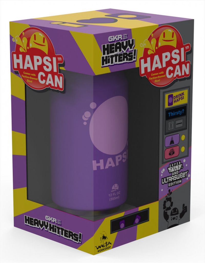 GKR Heavy Hitters Hapsi Can & Faction Dice (Purple Flavor)/Product Detail/Board Games