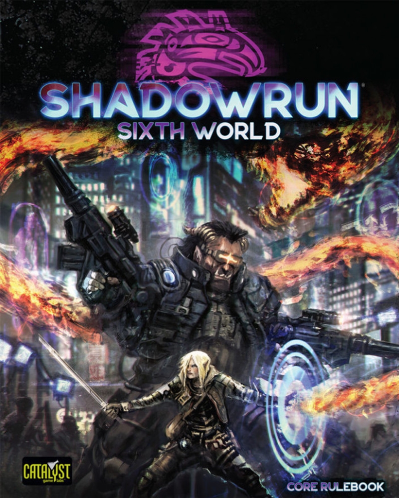 Shadowrun 6th Edition Core Rulebook/Product Detail/Board Games