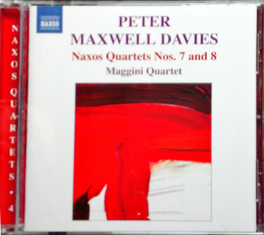 Naxos Quartets 7 & 8/Product Detail/Classical