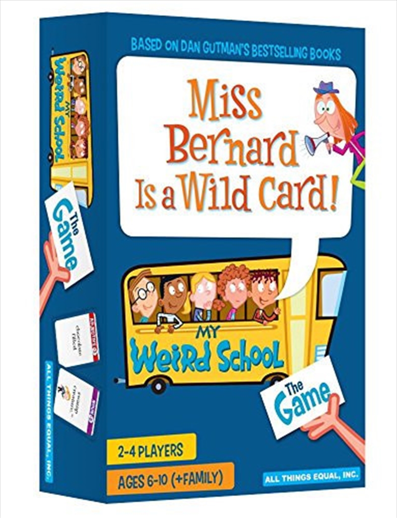 Miss Bernard Is a Wild Card My Weird School Game the Game/Product Detail/Board Games
