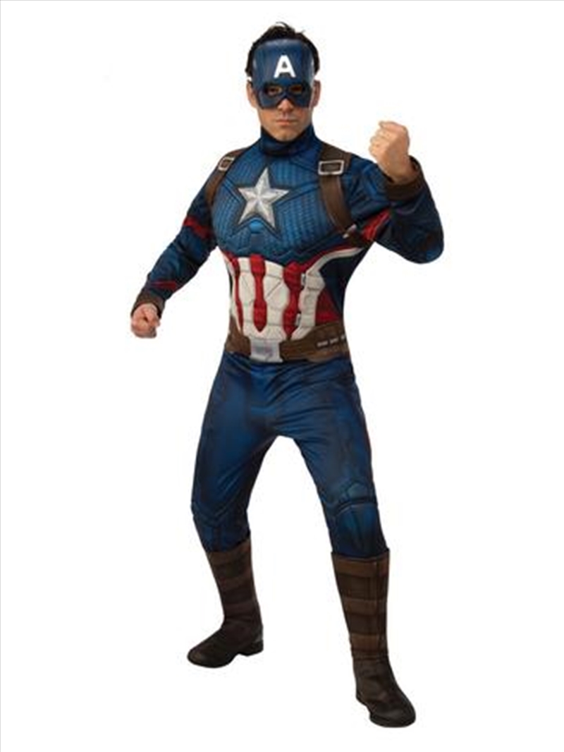Captain America Deluxe: Std/Product Detail/Costumes