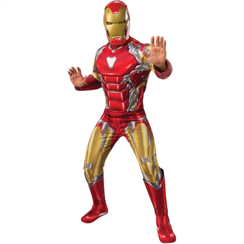 Avengers Iron Man Deluxe  Costume: Xl | Apparel