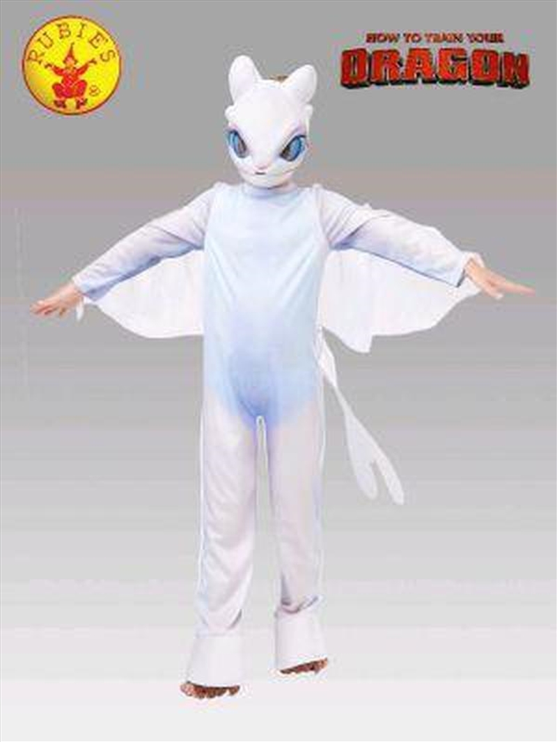 How To Train Your Dragon Light Fury Deluxe Costume 5 6yrs Child How To Train Your Dragon Light Fury Deluxe Costume 5 6yrs Child