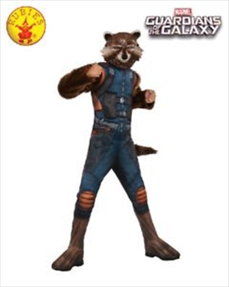Rocket Raccoon Deluxe Costume: L 8-10Yrs/Product Detail/Costumes