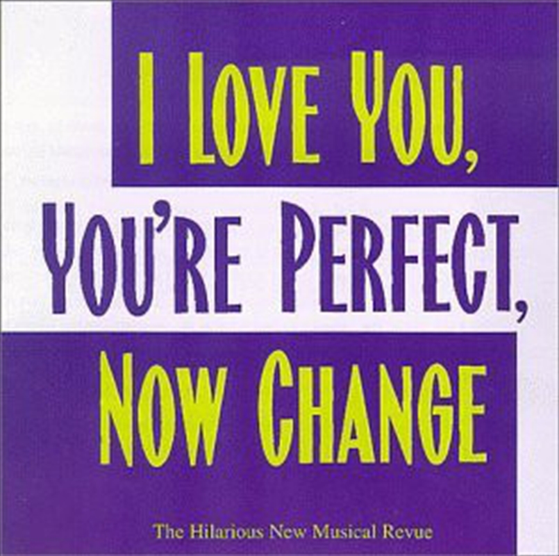 I Love You Youre Perfect No/Product Detail/Soundtrack