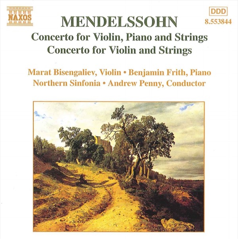 Mendelssohn:Cti For Violin/Pi/Product Detail/Music