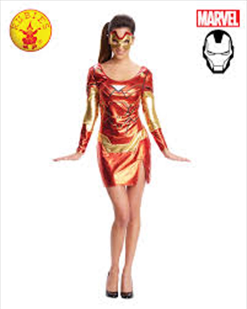 Avengers Iron Rescue Sexy Costume: Size S | Apparel
