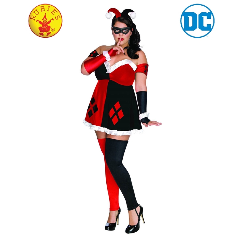 Justice League Harley Quinn Deluxe Costume: Plus/Product Detail/Costumes