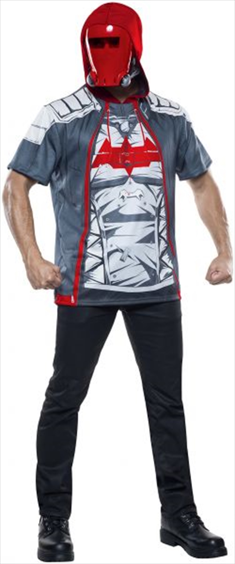 Justice League Red Hood Costume Top: Size S | Apparel