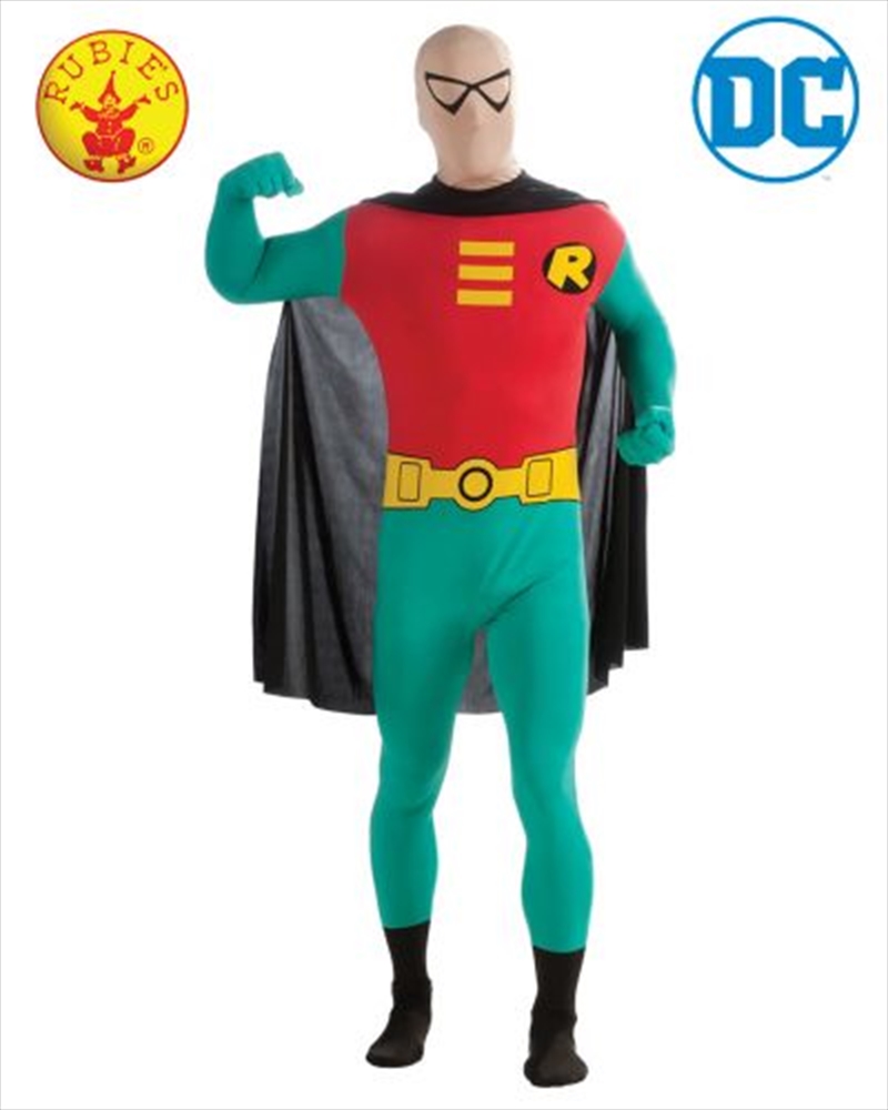 Justice League Robin 2nd Skin Suit Costume: Size Xl | Apparel