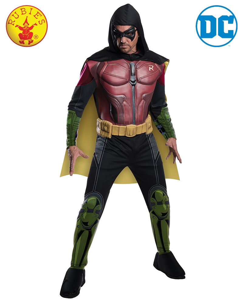Justice League Robin Deluxe Muscle Chest Costume: L/Product Detail/Costumes