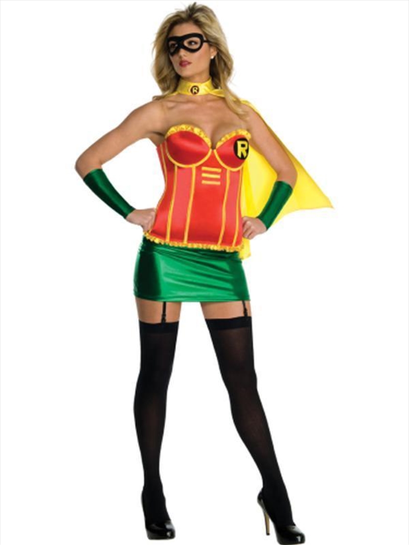 Justice League Robin Secret Wishes Costume: Size M | Apparel