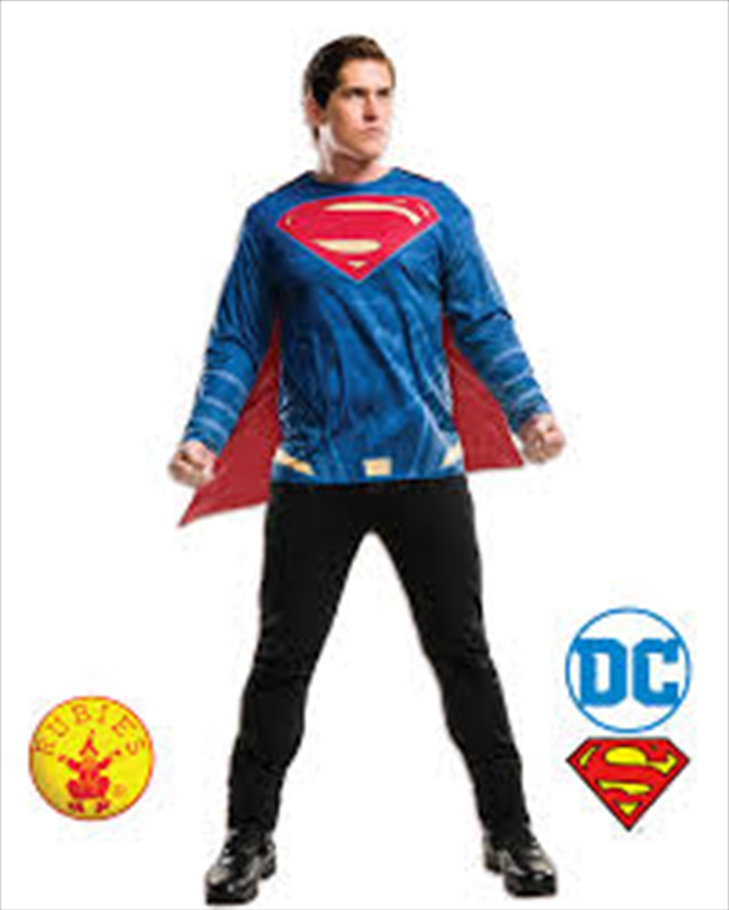 Superman Dawn Of Justice Costume Top: XL | Apparel