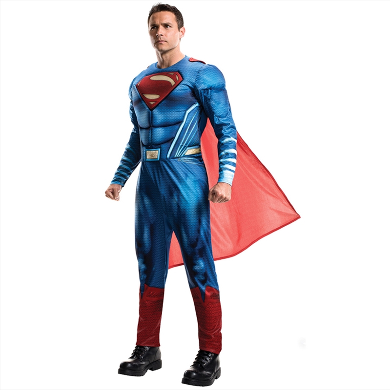 Superman Dawn Of Justice Adult Costume: Size XL | Apparel