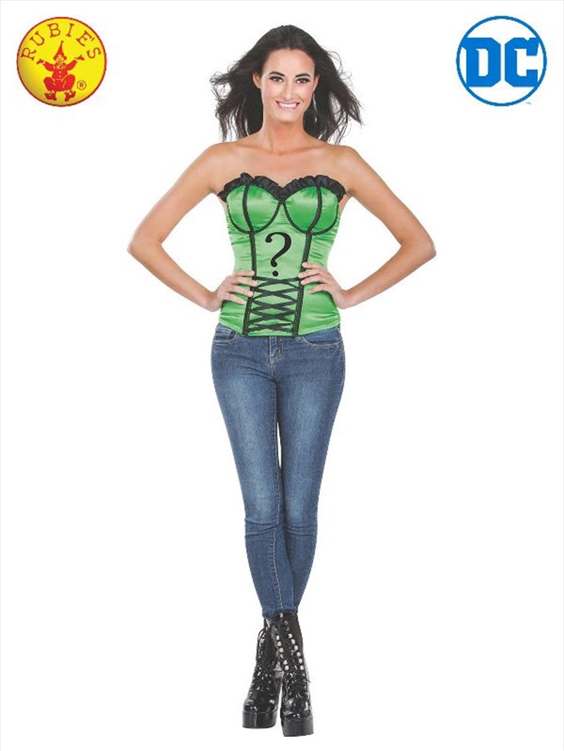 Justice League Riddler Corset Costume: Size S/Product Detail/Costumes