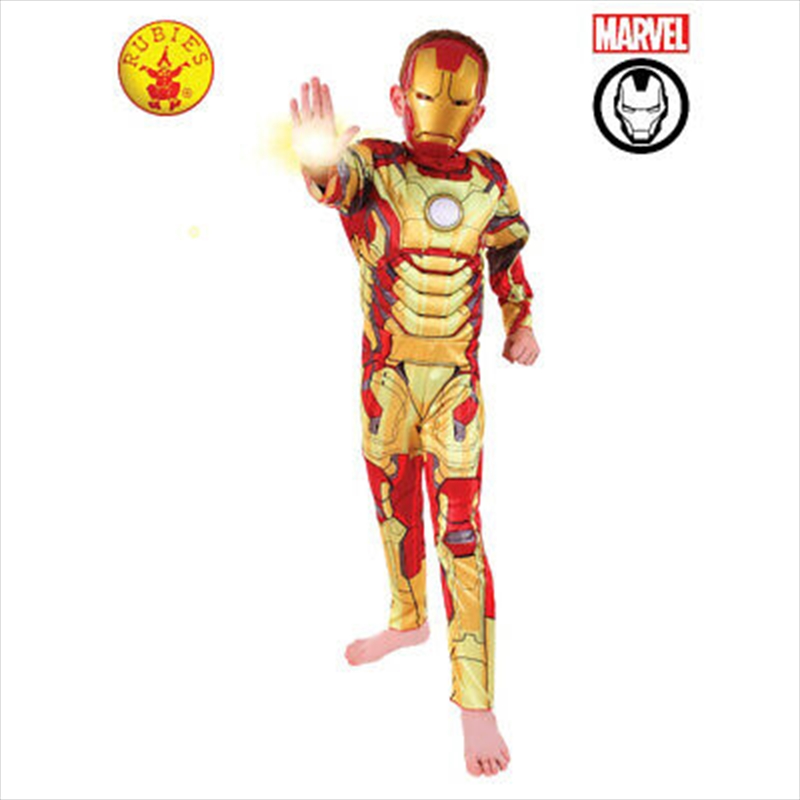 Avengers Iron Man 3 Deluxe Costume: Size 6-8 | Apparel