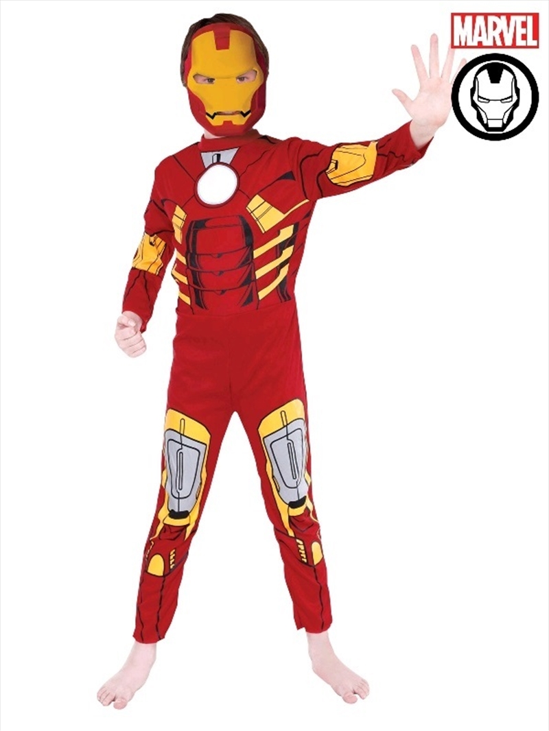 Avengers Iron Man Standard Costume: Size 6-8 | Apparel