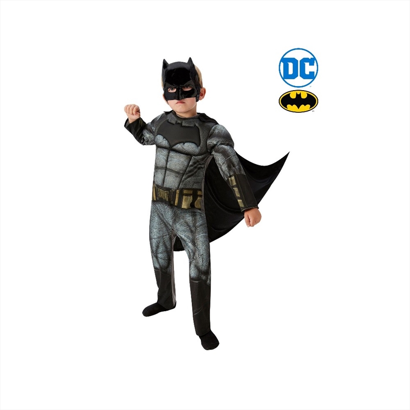 Justice League Batman Dawn of Justice Deluxe Costume: 9-10 | Apparel