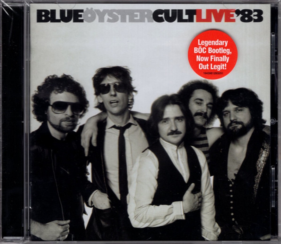 Blue Oyster Cult: Live 1983/Product Detail/Rock