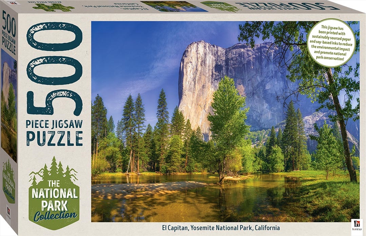 National Park Collection Jigsaw Yosemite, California 500 Piece Puzzle