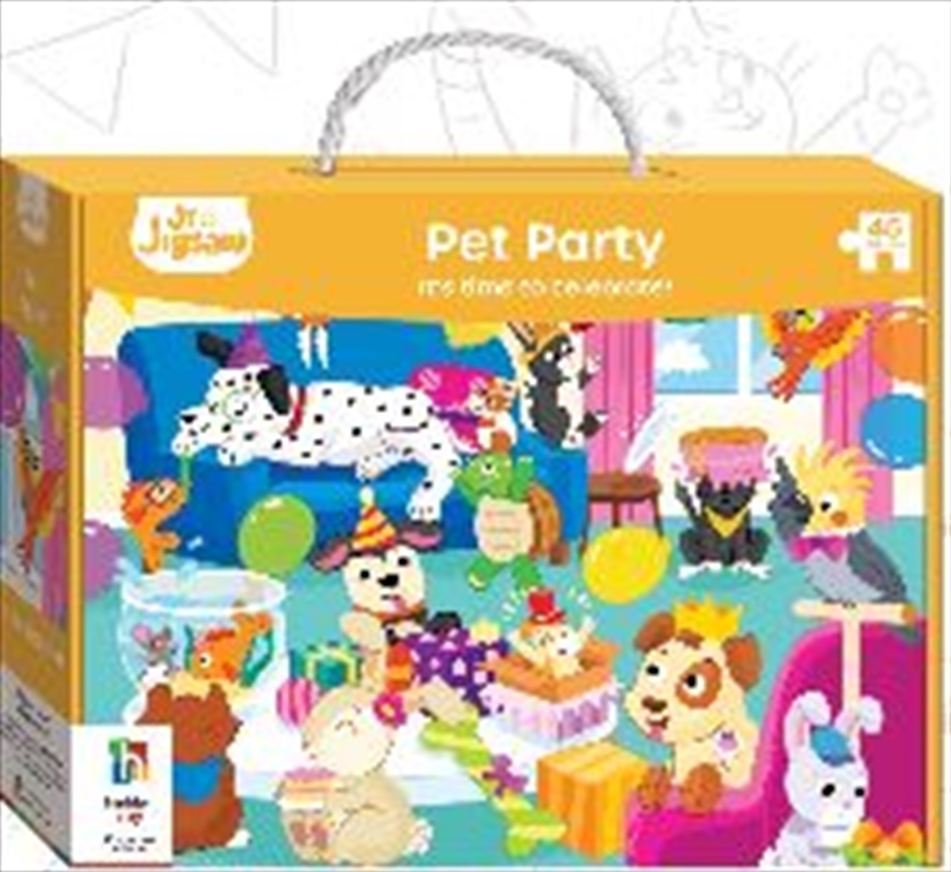 Pet Party 45 Piece Puzzle/Product Detail/Nature and Animals