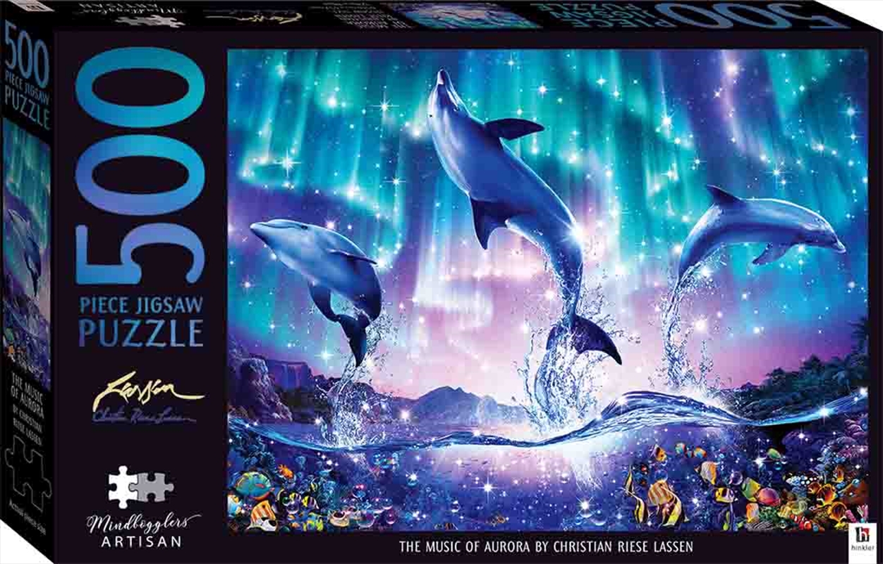Mindbogglers Artisan Jigsaw: The Music of Aurora 500 Piece Puzzle | Merchandise