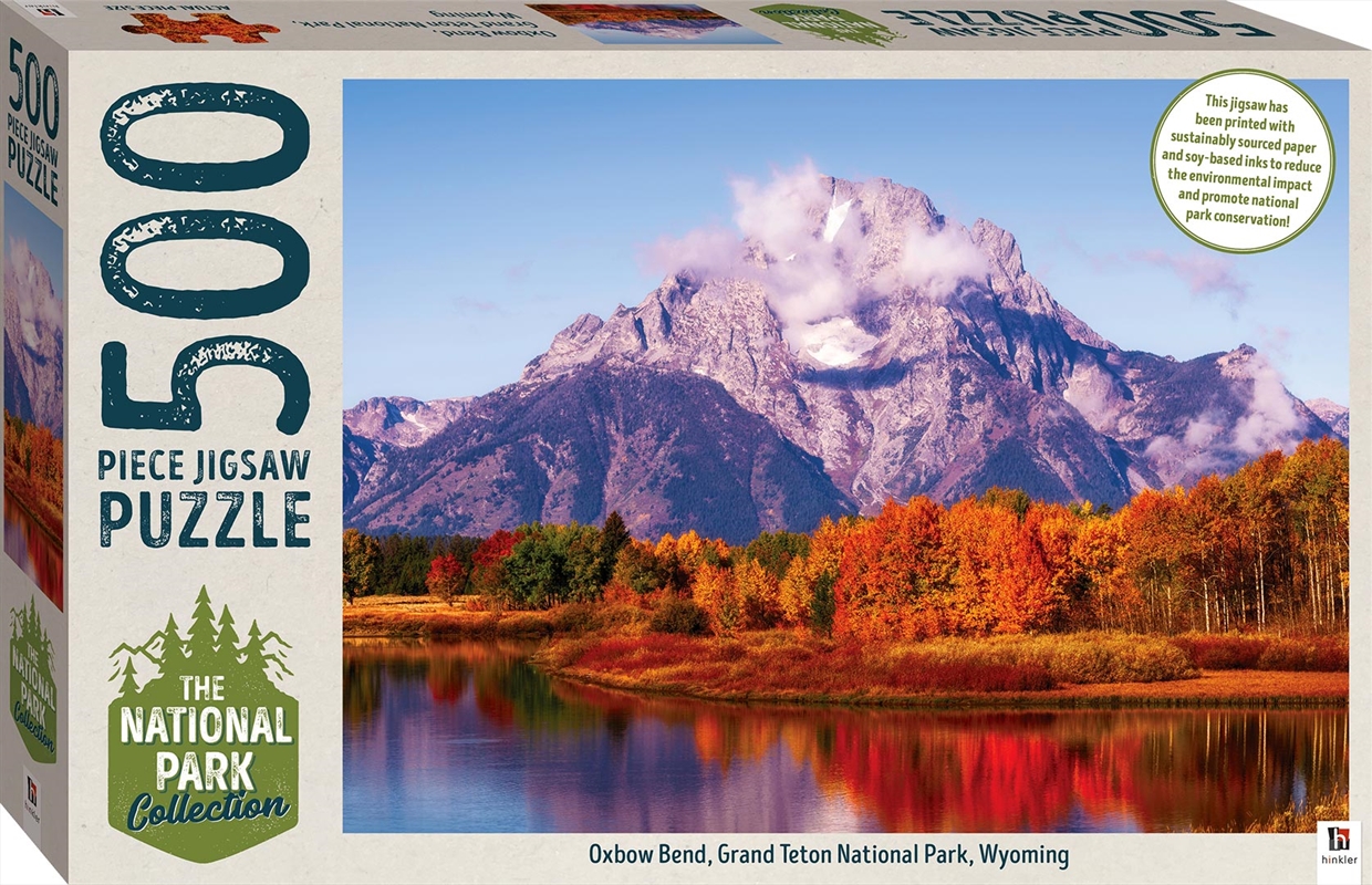 National Park Collection - Grand Teton Wyoming 500 Piece Puzzle | Puzzle