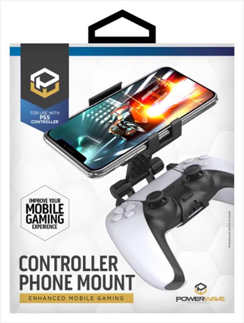 Powerwave PS5 Controller Phone Mount/Product Detail/Consoles & Accessories