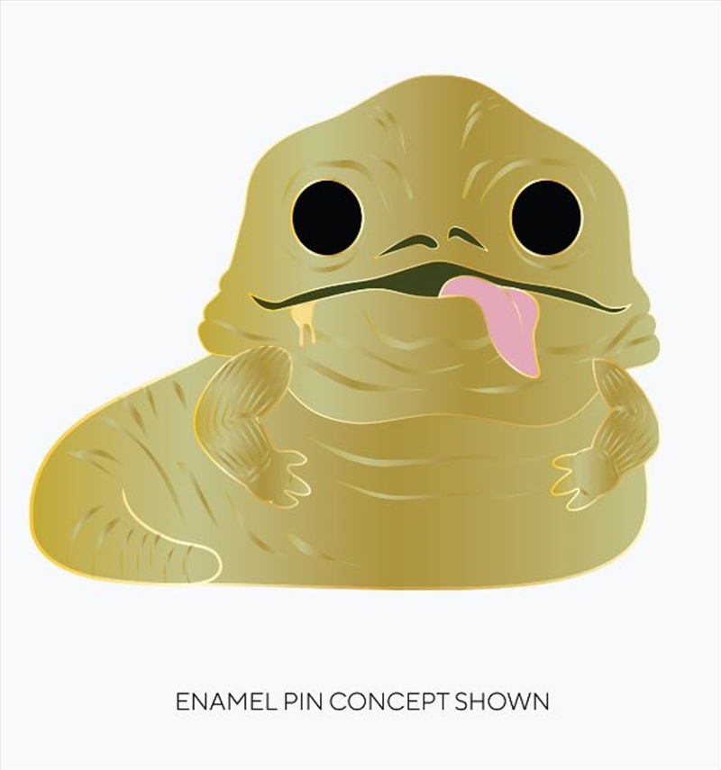 Star Wars - Jabba the Hutt 4" Pop! Enamel Pin/Product Detail/Buttons & Pins