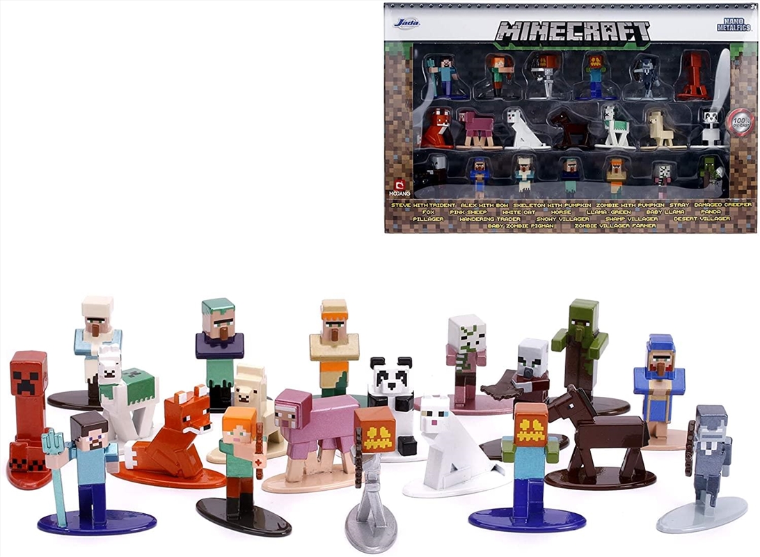 Minecraft - Nano Metalfigs 20-pack wave 03/Product Detail/Figurines