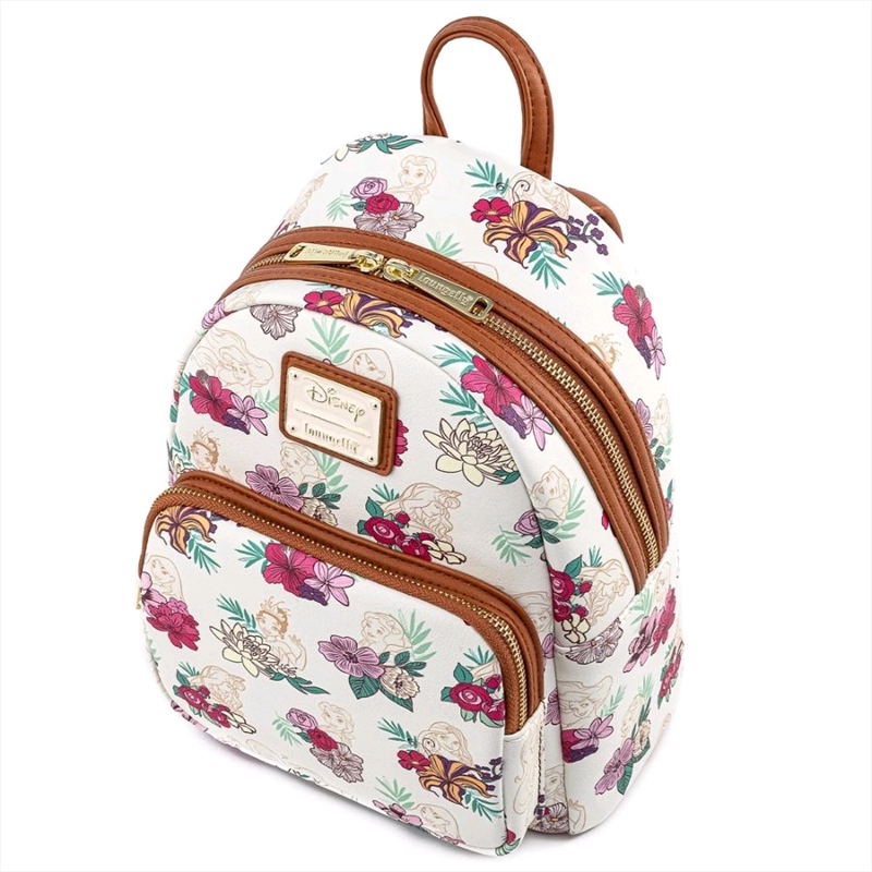 Loungefly - Disney - Princesses Floral Mini Backpack | Apparel