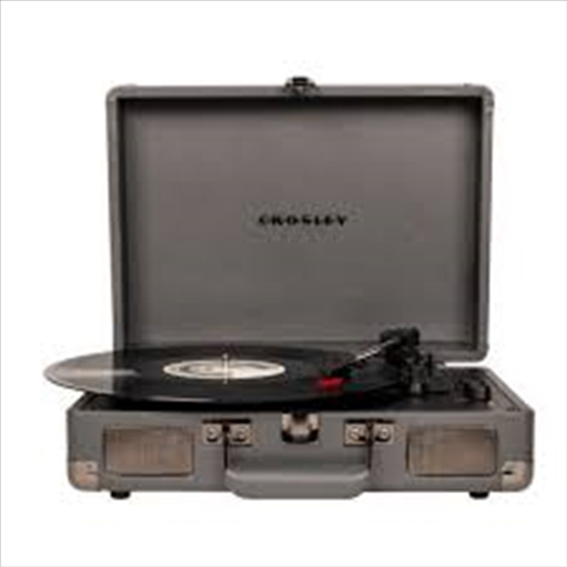 Crosley Cruiser Deluxe Portable Turntable -  Slate Grey/Product Detail/Turntables