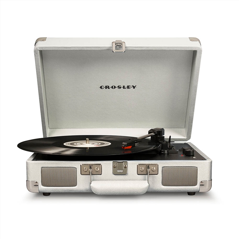 CROSLEY Cruiser Deluxe Portable Turntable - White Sand/Product Detail/Turntables