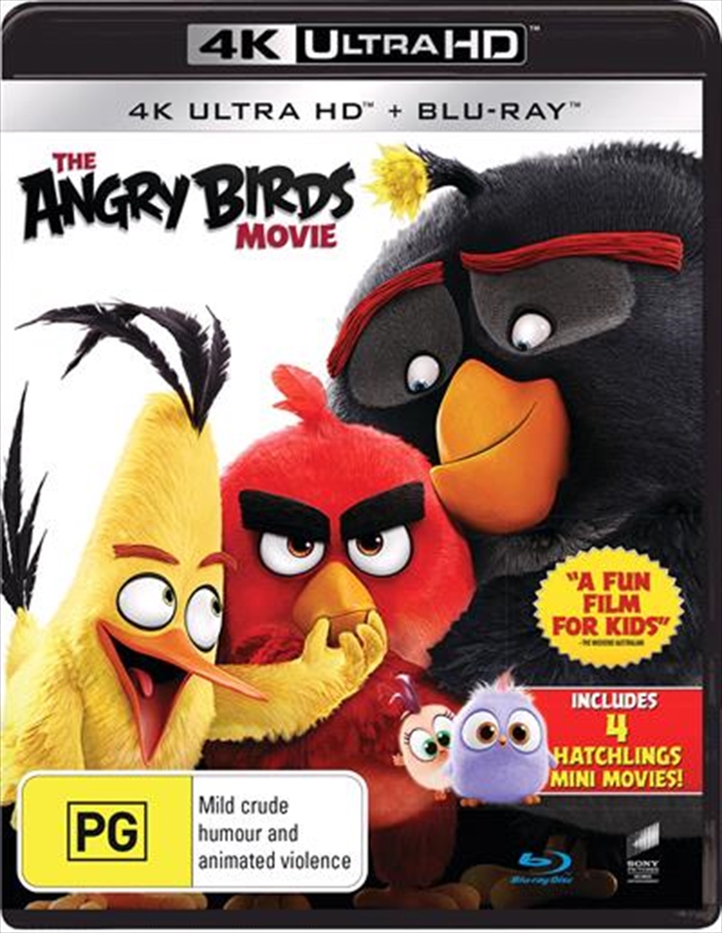 Angry Birds Movie  Blu-ray + UHD, The/Product Detail/Animated