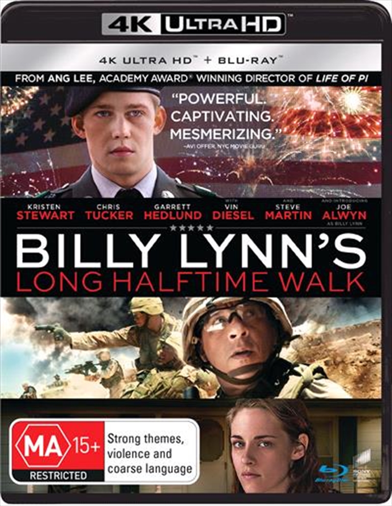 Billy Lynn's Long Halftime Walk  Blu-ray + UHD/Product Detail/Drama
