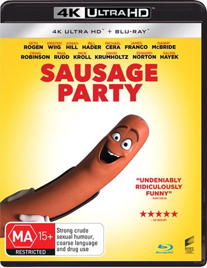 Sausage Party  Blu-ray + UHD/Product Detail/Comedy