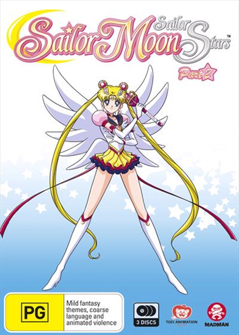 Sailor Moon Sailor Stars - Season 5 - Part 2 - Eps 184-200/Product Detail/Animated