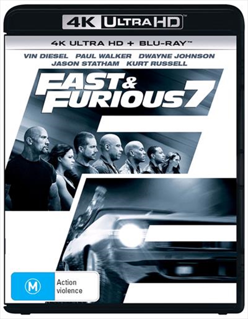 Fast and Furious 7  Blu-ray + UHD/Product Detail/Action