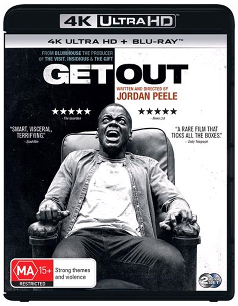 Get Out | Blu-ray + UHD | UHD