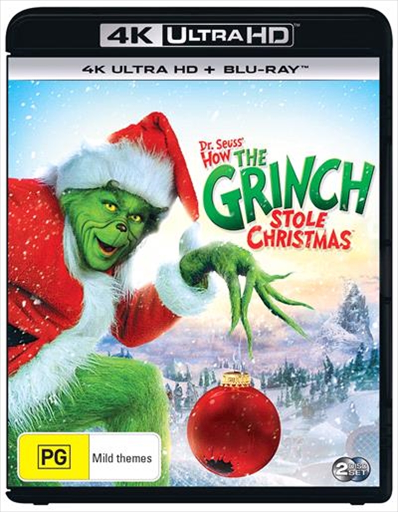 How The Grinch Stole Christmas  Blu-ray + UHD/Product Detail/Family