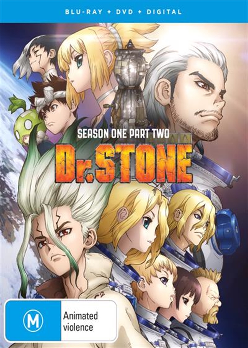 Dr Stone - Season 1 - Part 2 - Limited Edition  Blu-ray + DVD/Product Detail/Anime