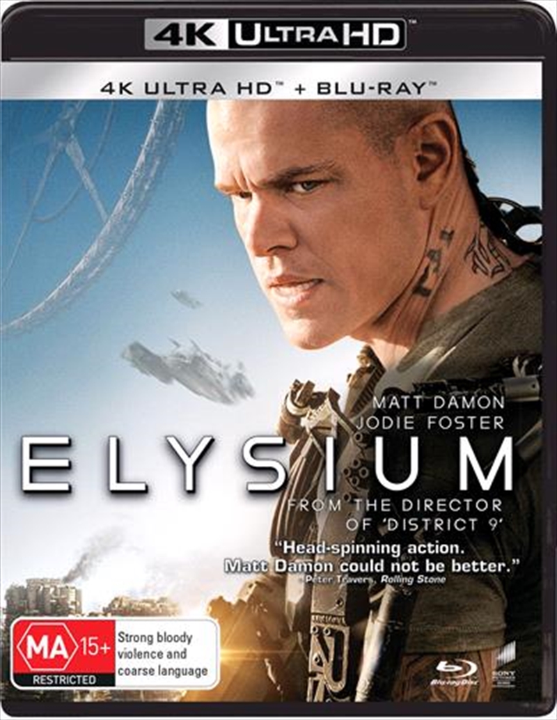 Elysium  Blu-ray + UHD/Product Detail/Action