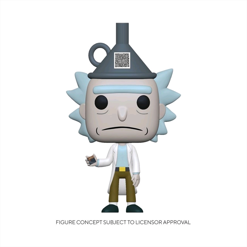Rick and Morty - Rick with Funnel Hat US Exclusive Pop! Vinyl/Product Detail/TV