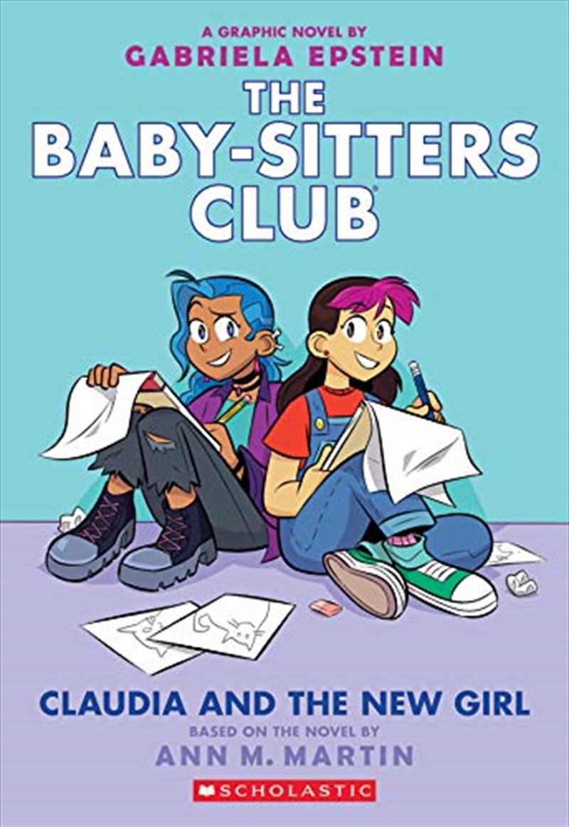 Claudia and the New Girl (The Baby-sitters Club Graphic Novel #9) (9) (The Baby-Sitters Club Graphix | Paperback Book