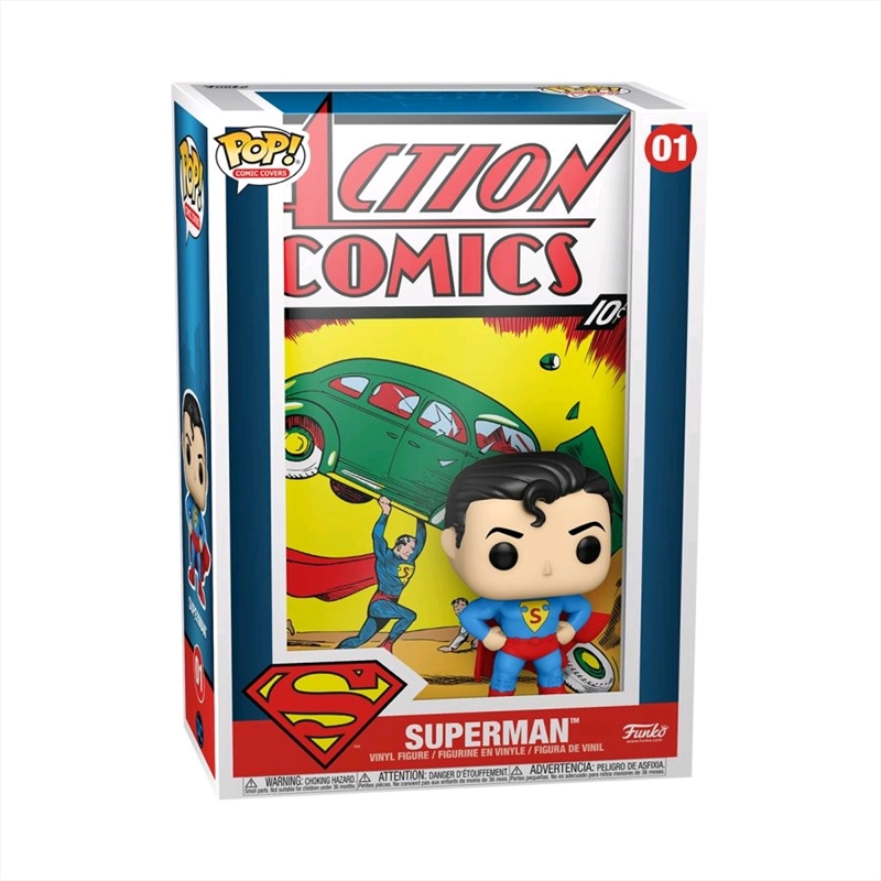 Superman - Action Comics Pop! Comic Cover | Pop Vinyl