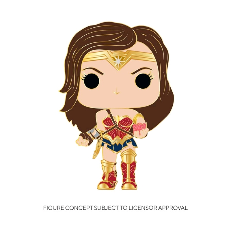 Wonder Woman - Wonder Woman 4" Pop! Enamel Pin/Product Detail/Buttons & Pins