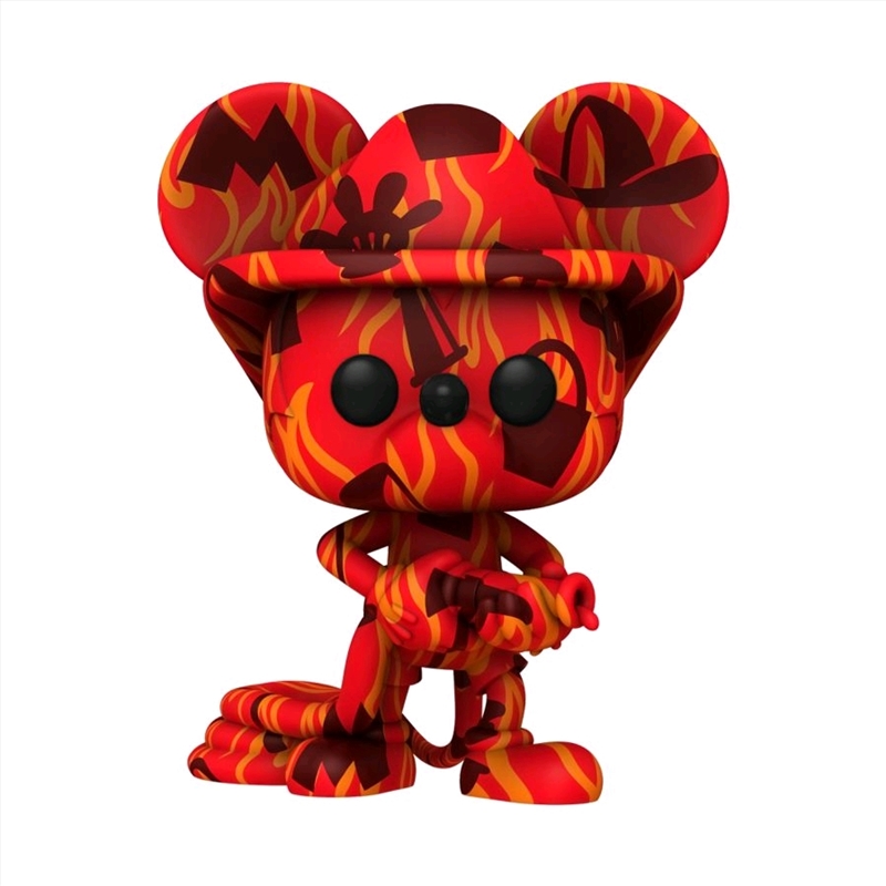 Mickey Mouse - Firefighter (Artist) US Exclusive Pop! Vinyl [RS]/Product Detail/Movies